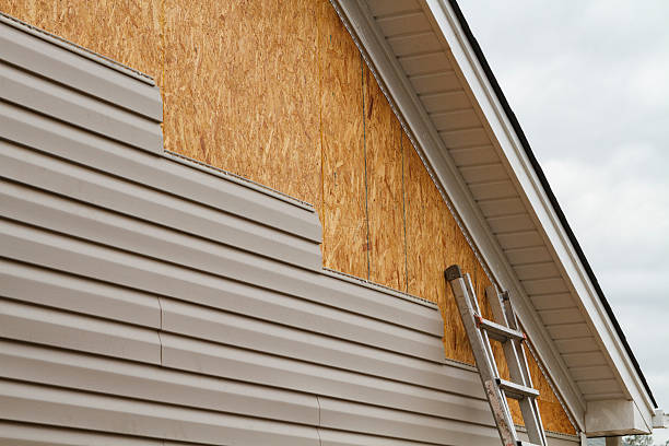 Professional Siding Inspection technician working in Hood, VA